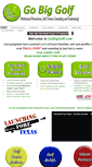 Mobile Screenshot of gobiggolf.com